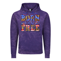 Cloud Purple Born to be free Vintage Hoodie - Neo Western