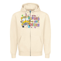 Sandshell every bunny's favorite bus driver malia Zipper Hoodie - MaliasSmallBusiness