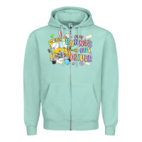Every Bunny's Favorite Bus Driver Malia Zipper Hoodie | Teevron