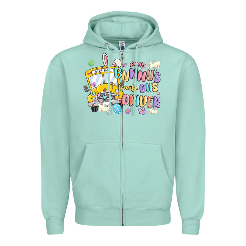 Every Bunny's Favorite Bus Driver Malia Zipper Hoodie by MaliasSmallBusiness | Teevron