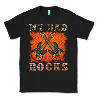 Black my dad rock Classic Tee - Artiststas