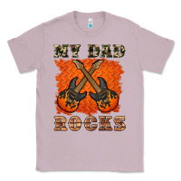 Lilac my dad rock Classic Tee - Artiststas