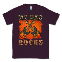 Plum my dad rock Classic Tee - Artiststas