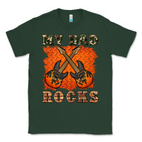 Sports Green my dad rock Classic Tee - Artiststas