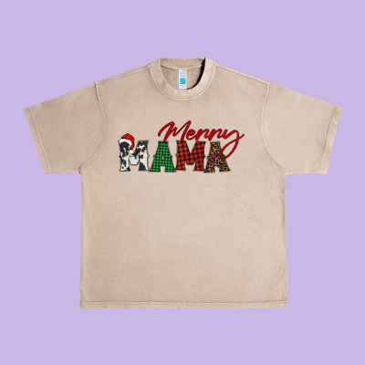 Merry Mama Urban Heavy Tee Designed By Barkaloodesign