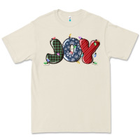 Joy Christmas Lights Premium Tee | Teevron