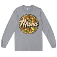 Heather Grey mama   camouflage Long Sleeve Tee - JahusDesignShop