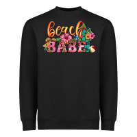 Black beach babe Heavyweight Sweatshirt - HRA Design Shop