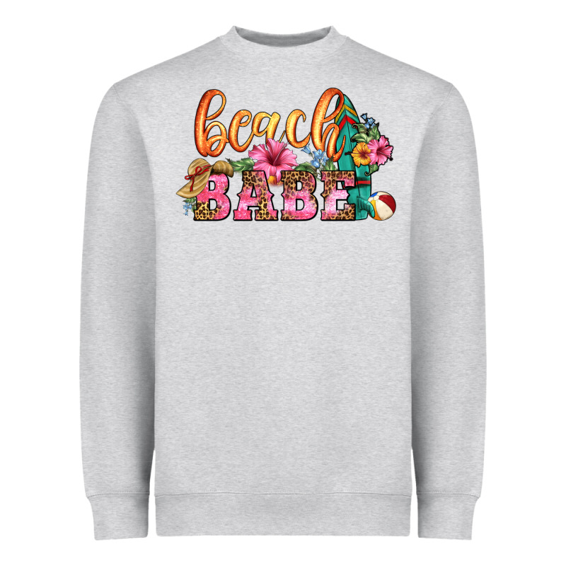 Beach Babe Heavyweight Sweatshirt by HRA Design Shop | Teevron