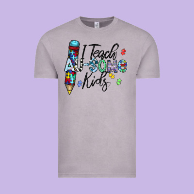 I Teach Au Some Kids Vintage Tee Designed By Cowhidedigitalart