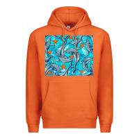Carrot humpback whale mousepad Premium Hoodie - BarkalooDesign