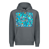 Rock humpback whale mousepad Premium Hoodie - BarkalooDesign