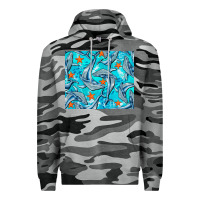 Slate Camo humpback whale mousepad Premium Hoodie - BarkalooDesign