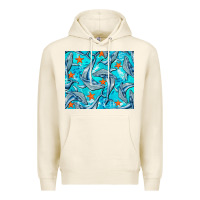 Tofu humpback whale mousepad Premium Hoodie - BarkalooDesign
