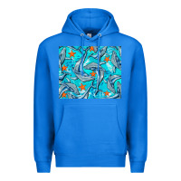 True Royal humpback whale mousepad Premium Hoodie - BarkalooDesign