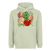 Matcha merry christmas tree ball Heavyweight Hoodie - MaliasSmallBusiness