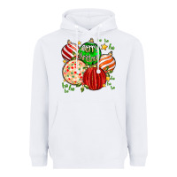 White merry christmas tree ball Heavyweight Hoodie - MaliasSmallBusiness