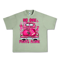 Oil Green breast cancer no one fights alone truck football Urban Heavy Tee - JahusDesignShop