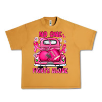 Peanut Butter breast cancer no one fights alone truck football Urban Heavy Tee - JahusDesignShop