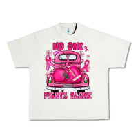 Pistachio breast cancer no one fights alone truck football Urban Heavy Tee - JahusDesignShop
