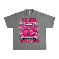 Tornado breast cancer no one fights alone truck football Urban Heavy Tee - JahusDesignShop