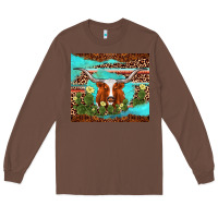 Chestnut longhorn tumbler Long Sleeve Tee - AdoDesignShop