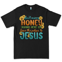 Black don't worry honey 'round here we Premium Tee - MaliasSmallBusiness