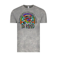 Cloud Rock in a world where you can be anything be kind Vintage Tee - CowhideDigitalArt