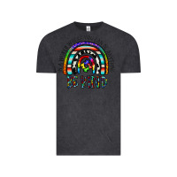 Vintage Black in a world where you can be anything be kind Vintage Tee - CowhideDigitalArt