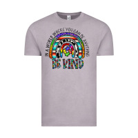 Vintage Zinc in a world where you can be anything be kind Vintage Tee - CowhideDigitalArt
