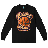 Black basketball mom Long Sleeve Tee - JahusDesignShop