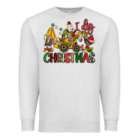 Oatmeal Heather I Dig Christmas Premium Sweatshirt - MaliasSmallBusiness