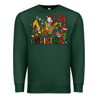 Sports Green I Dig Christmas Premium Sweatshirt - MaliasSmallBusiness