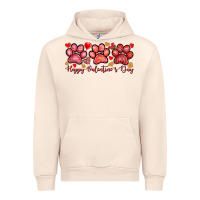 Happy Valentine's Day Paws Valentine's Day Urban Hoodie | Teevron