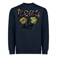 Navy mama of both Heavyweight Sweatshirt - CowhideDigitalArt