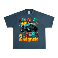 Midnight Navy ready to school crush 2nd grade Urban Heavy Tee - AdoDesignShop