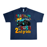 Navy ready to school crush 2nd grade Urban Heavy Tee - AdoDesignShop