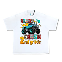 White ready to school crush 2nd grade Urban Heavy Tee - AdoDesignShop