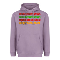 Lavender holiday spirit hohoho bright merry Heavyweight Hoodie - MaliasSmallBusiness