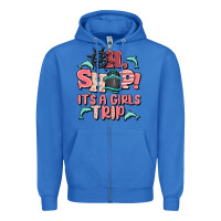 True Royal oh ship it's a girls trip Zipper Hoodie - MaliasSmallBusiness