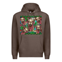 Coffee camel face Premium Hoodie - BarkalooDesign