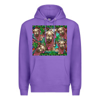 Purple camel face Premium Hoodie - BarkalooDesign