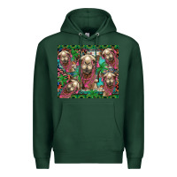 Sports Green camel face Premium Hoodie - BarkalooDesign