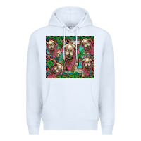 White camel face Premium Hoodie - BarkalooDesign