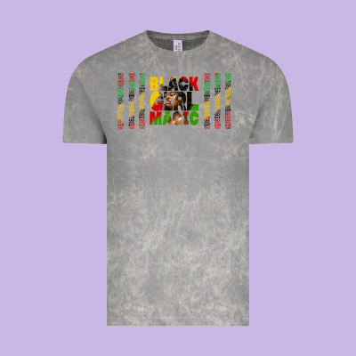Black Girl Magic Libbey Glass Vintage Tee Designed By Hra Design Shop
