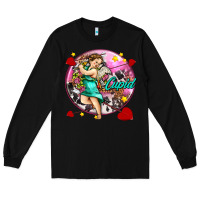 Black cupid with arrows and stars Long Sleeve Tee - AdoDesignShop