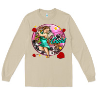 Mushroom cupid with arrows and stars Long Sleeve Tee - AdoDesignShop