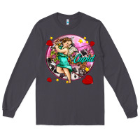 Smoke cupid with arrows and stars Long Sleeve Tee - AdoDesignShop