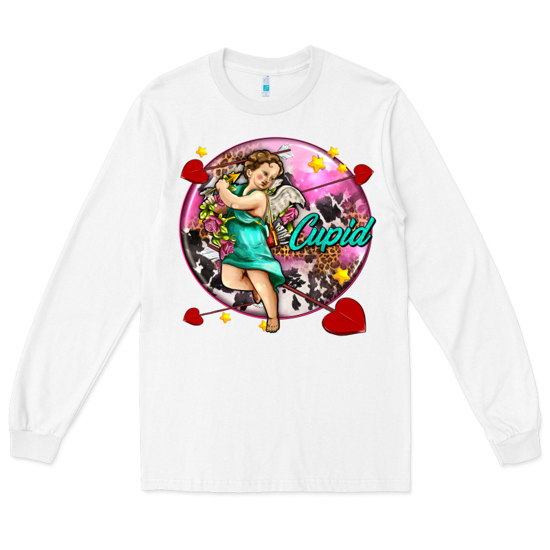 Cupid With Arrows And Stars Long Sleeve Tee by AdoDesignShop | Teevron