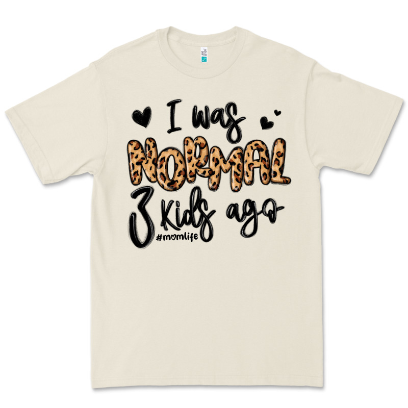 I Was Normal Three Kids Ago Momlife Premium Tee by MaliasSmallBusiness | Teevron